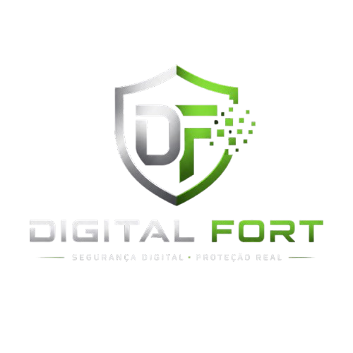 Logotipo Digital Fort — segurança digital e proteção real